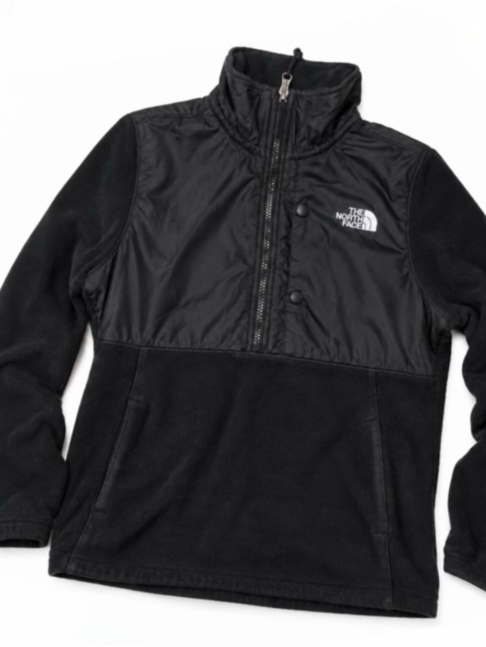 The North Face Black Half-Zip Fleece Pullover